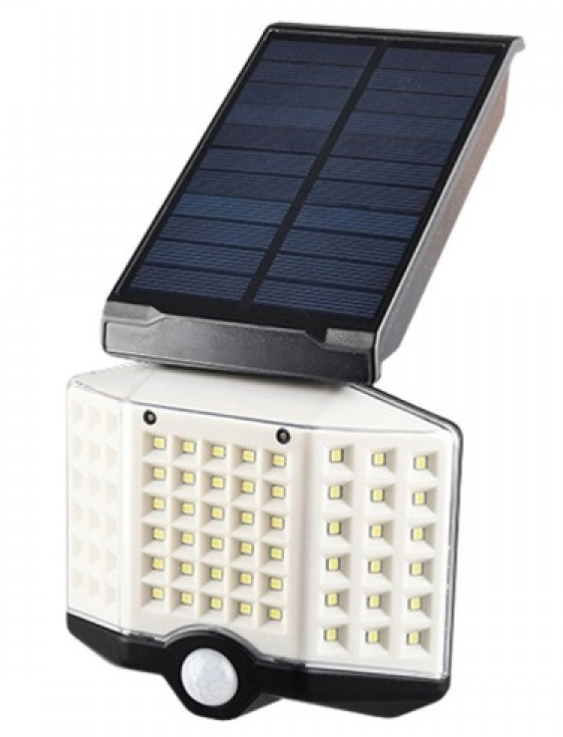 Lampa solara 66 LED, rotativa, cu senzor de miscare YT-66